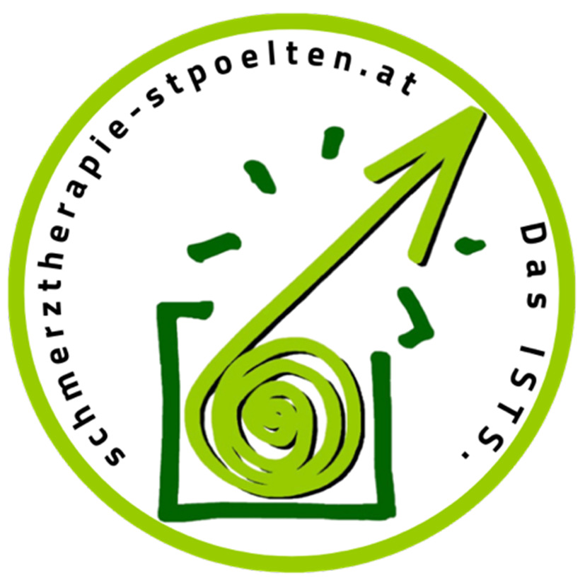 Logo schmerztherapie stpoelten at gründer rand freigestellt