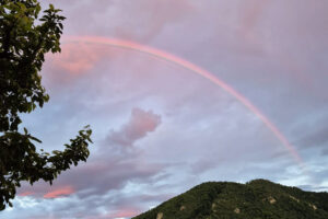 Regenbogen Puste