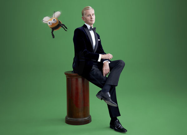 Max Raabe, Portrait, Hummel, Studio, Berlin © Gregor Hohenberg